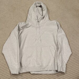 Nike Light Gray Men's Hoodie